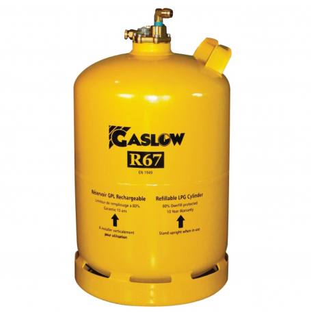 Zbiornik gazu LPG 6 kg 11,5L R67 do tankowania