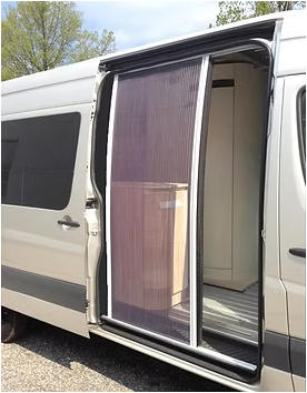 Drzwi z moskitierą VW Crafter/ MAN TGE - Allcamp