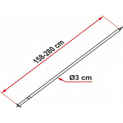 MASZT DRZWIOWY BELKA DOOR POLE