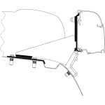 Uchwyt Markizy Thule 4200  Vito/V-Class