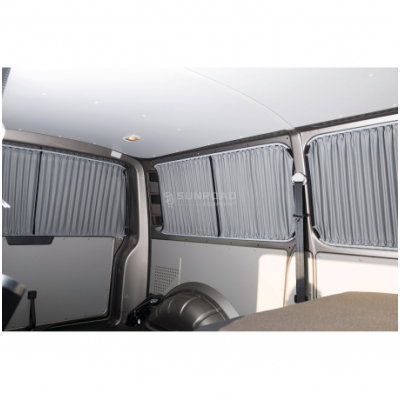 ZASŁONY 5-CZĘŚCIOWE VOLKSWAGEN T5/ T6 2003- podwójne drzwi