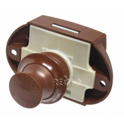 ZAMEK MEBLOWY  PUSH LOCK  BRĄZ