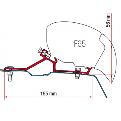 ADAPTER do Renault Master i Opel Movano po 2010