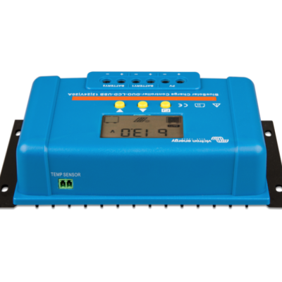 REGULATOR ŁADOWANIA BLUE SOLAR PWM DUO LCD&USB 12/24V-20A