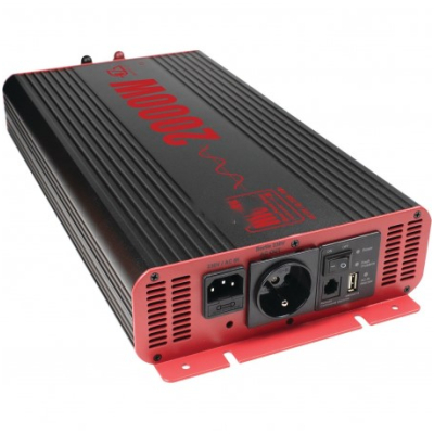 PRZETWORNICA PURE SINUS EZA 12V 2000W