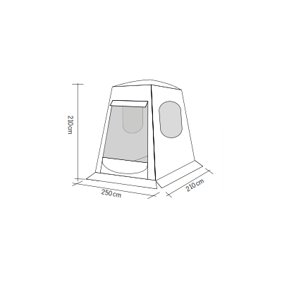Namiot do VW T5 / T6 Upgrade Dome Premium