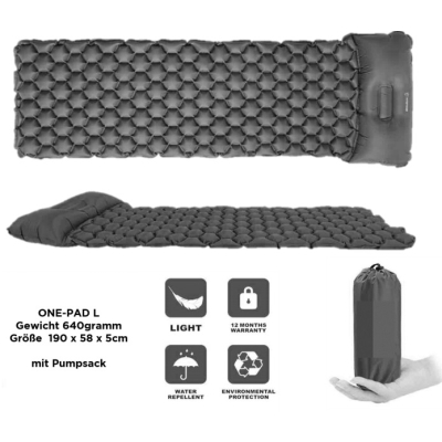 MATERAC DMUCHANY ONE-PAD L DO DISC - O BED