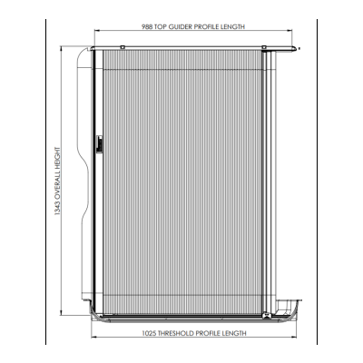 MOSKITIERA DO DRZWI PRZESUWNYCH VW T5 / T6 UK