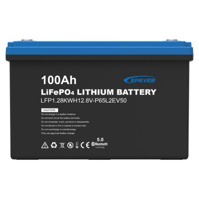 AKUMULATOR EPEVER LiFePO4 12.8V 100Ah IP65 Z MATĄ GRZEWCZĄ