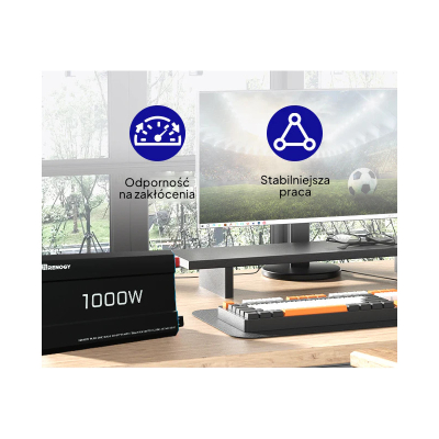 PRZETWORNICA NAPIĘCIA RENOGY 1000W 12V