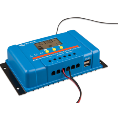 REGULATOR ŁADOWANIA BLUE SOLAR PWM DUO LCD&USB 12/24V-20A