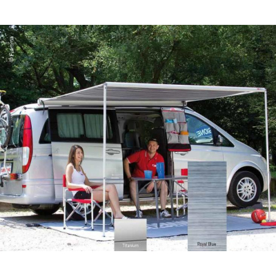 MARKIZA F45 S 400 Obudowa Polar White materiał ROYAL BLUE