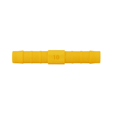ZŁĄCZKA PROSTA  BIAŁA 10mm / 2 szt.