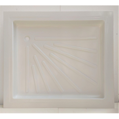 BRODZIK PRYSZNICA 725 x 825 x 60 mm BIAŁY