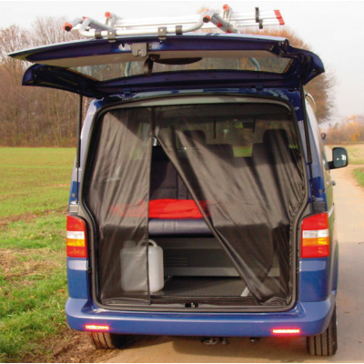 MOSKITIERA DO DRZWI PRZESUWNYCH I NA KLAPĘ BAGAŻNIKA  VW T5 / T6 Kalifornia z 2010r