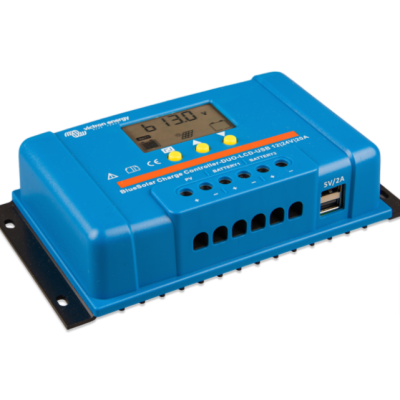 REGULATOR ŁADOWANIA BLUE SOLAR PWM DUO LCD&USB 12/24V-20A