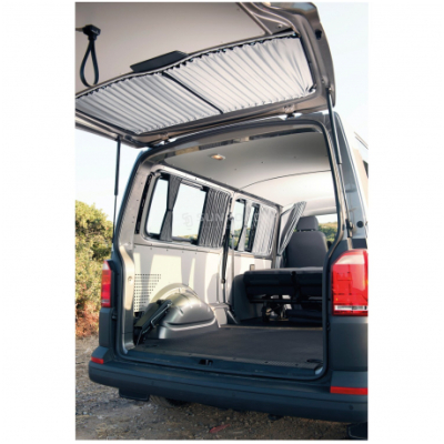 ZASŁONY 5-CZĘŚCIOWE VOLKSWAGEN T5/ T6 2003- podwójne drzwi