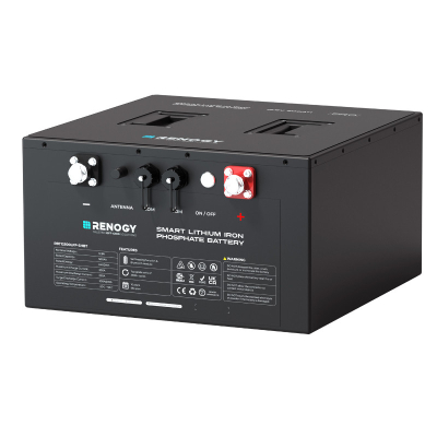 AKUMULATOR RENOGY LiFePO4 12V 500Ah Pro Smart Bluetooth i funkcja samonagrzewania