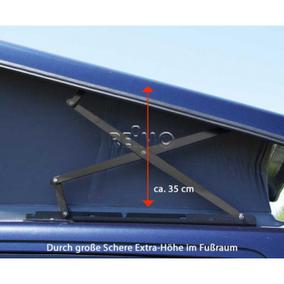 DACH PODNOSZONY DO VW CADDY LONG OD 2008
