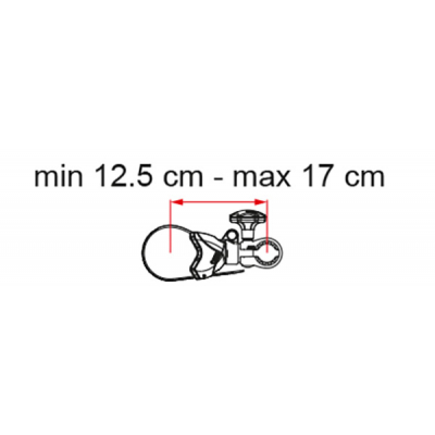 UCHWYT BIKE-BLOCK PRO1 CZERWONY