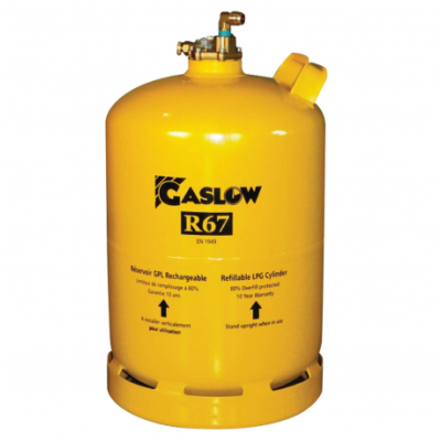 ZBIORNIK BUTLA GAZU LPG 6 KG 11,5L R67 DO TANKOWANIA