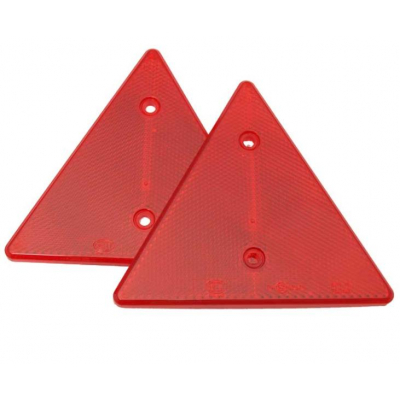 ŚWIATŁA ODBLASKOWE  156 X136 MM CZERWONE