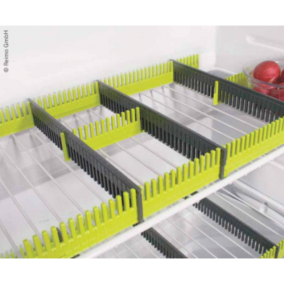 BLOKADA DO WNĘTRZA LODÓWKI   SZARO -  LIMONKOWA