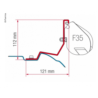 ADAPTER DO MARKIZY F35 PRO i PRIVACY ROOM CS Light