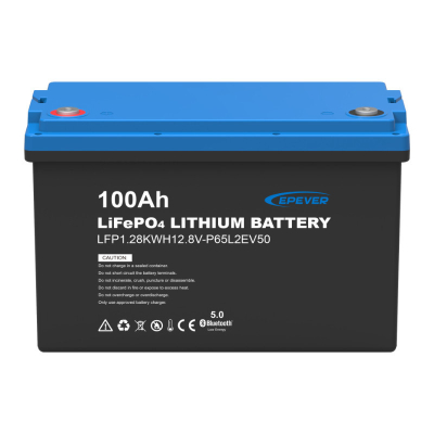 AKUMULATOR EPEVER LiFePO4 12.8V 100Ah IP65 Z MATĄ GRZEWCZĄ