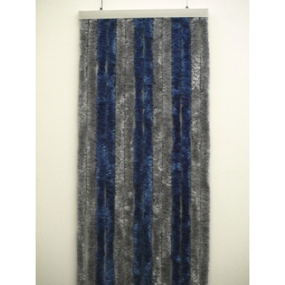 KOTKI ZASŁONA  56x205CM  SZARO/ GRANATOWA