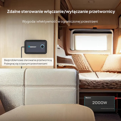 PRZETWORNICA NAPIĘCIA RENOGY 2000W 12V
