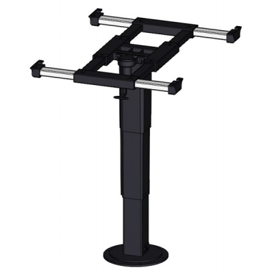 NOGA STOŁU 342 -712 mm OBROTOWA 360 STOPNI