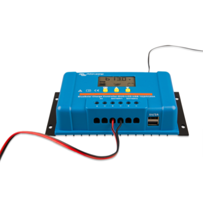 REGULATOR ŁADOWANIA BLUE SOLAR PWM DUO LCD&USB 12/24V-20A
