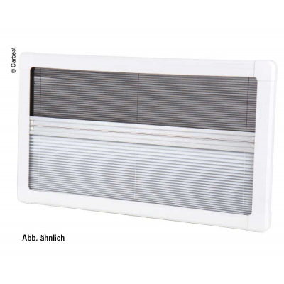 ROLETA WEWNĘTRZNA Z RAMĄ I MOSKITIERĄ DO OKIEN RW VAN 900x400 mm CARBEST