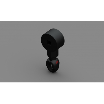 OCZKO KORBY Z PRZEKŁADNIĄ do markizy Fiamma F45s Deep Black