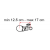 UCHWYT BIKE-BLOCK PRO1 CZERWONY