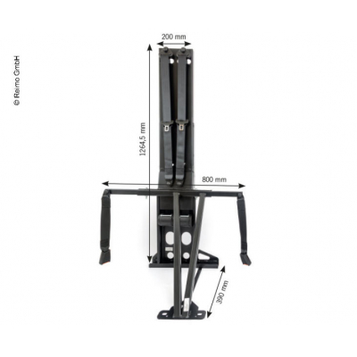 RAMA FOTELA DO VANA  DUCATO BOXER JUMPER  X250/290